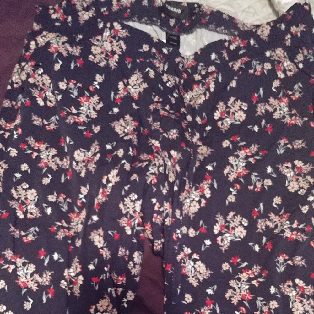 Torrid cropped pants